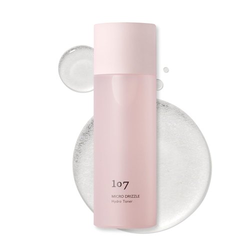 107 Hyaluronic Acid Toner, Lightweight Face Moisturizer, Hydrates, Soothes, and Balances Skin, Refreshing Micro Toner for Dry Skin (5.2 fl oz)
