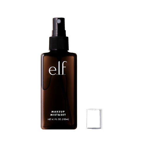 e.l.f. Makeup Mist & Set - Lightweight Hydrating Spray for All-Day Wear | Infused with Aloe & Green Tea, 4 Fl Oz