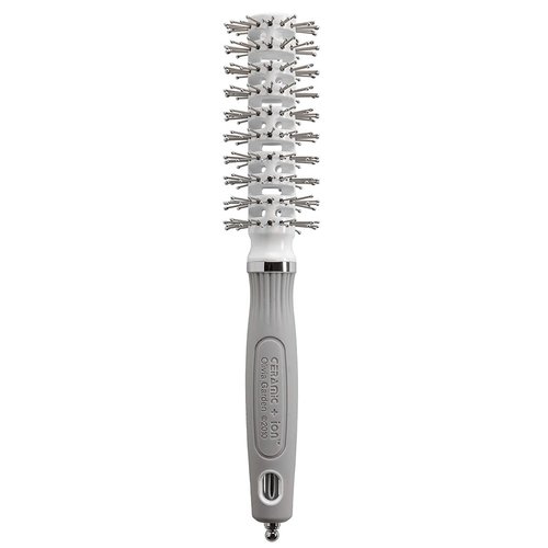 Olivia Garden Ceramic + Ion Turbo Vent Pro Hair Brush - Fast Drying & Frizz Control | Ideal for All Hair Types