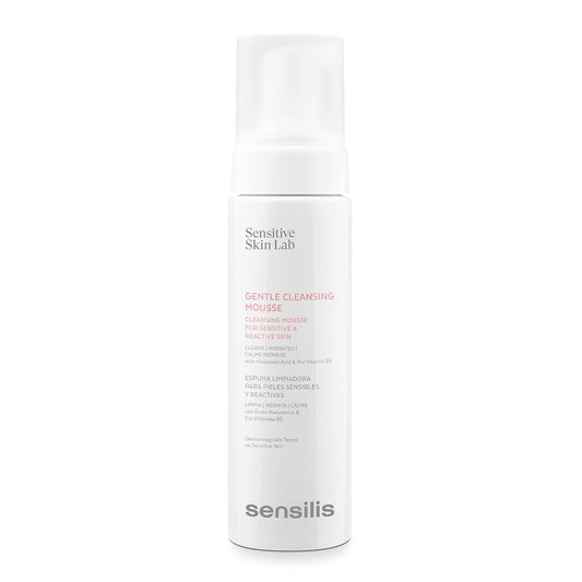 Sensilis Gentle Cleansing Mousse - 200ml Hydrating Foam for Soft, Clean Skin
