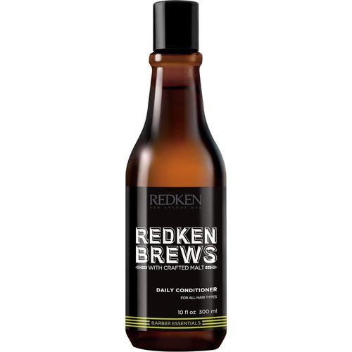 Redken Brews Daily Conditioner For Men - Strengthens & Moisturizes Dry Hair | Ideal For All Hair Types