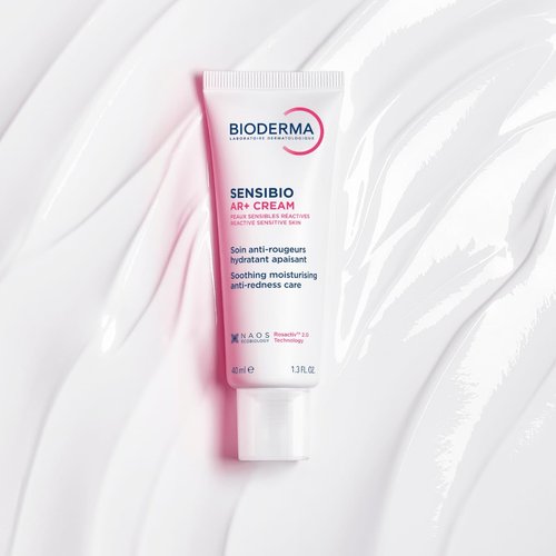 Bioderma Sensibio AR+ Cream - Soothing Facial Redness Relief Lotion for Sensitive Skin