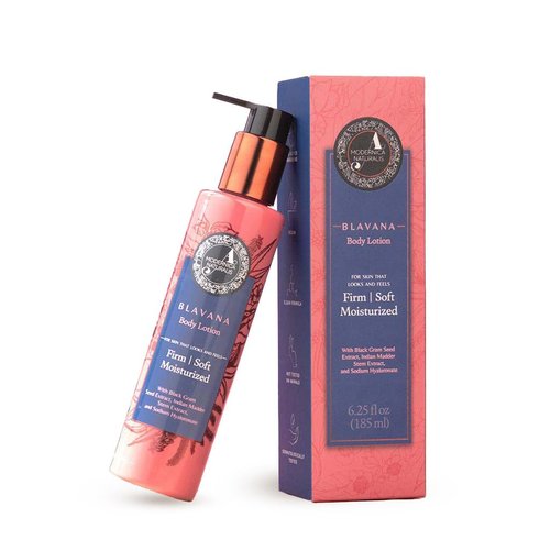 Blavana Body Lotion - Fast-Absorbing Moisturizer for Dry, Crepey Skin | 6.25 fl. oz | Black Gram & Indian Madder