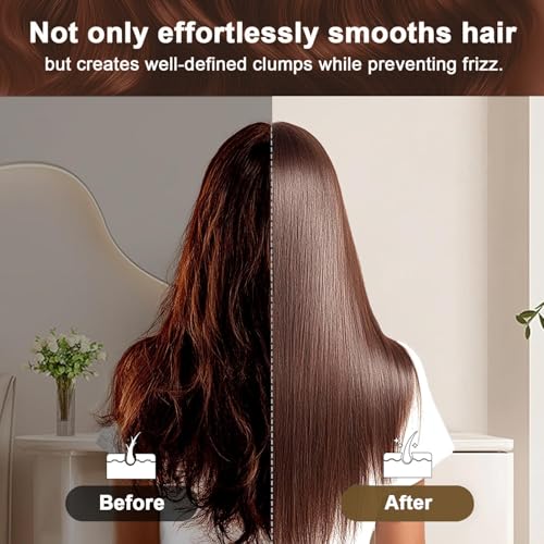 Lynnieëlle Boar and Nylon Bristle Hair Brush for Fine Hair - Ultimate Smoothing Vented Detangler Wet Brush for Women, A Great Gift, Aqua