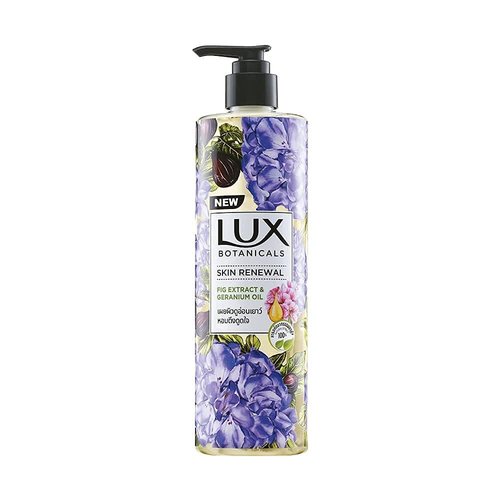 Lux Botanicals Skin Renewal Shower Gel - Natural Extracts, Paraben-Free, 450 ml | 15.2 Fl. Oz