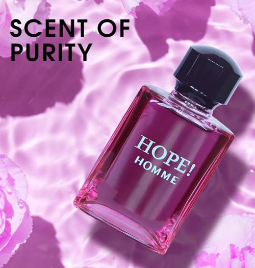 Hope Cologne for Men - Elegant Fruity & Floral Eau De Toilette Spray | 3.4 Fl Oz (100 Ml)