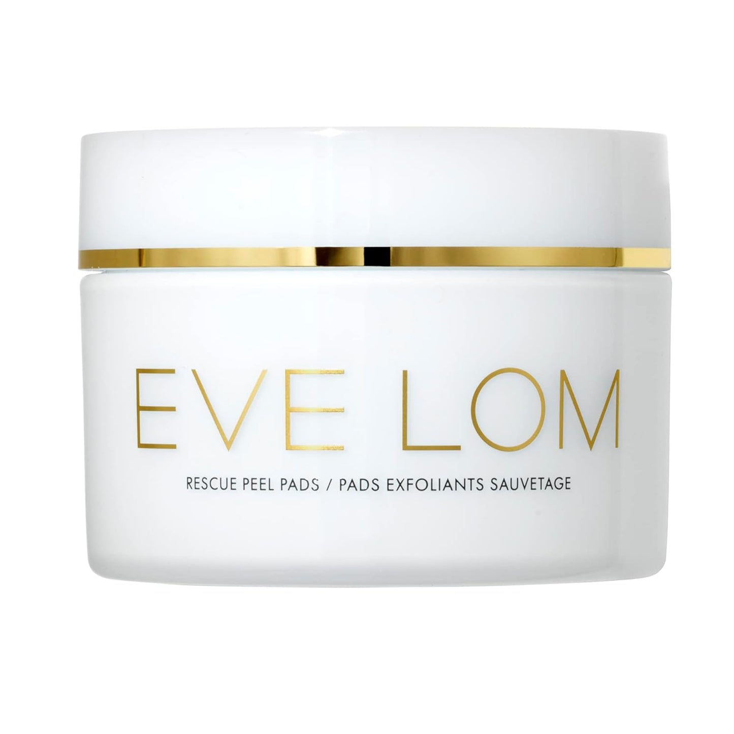 EVE LOM Rescue Peel Pads - Daily Exfoliating Skincare with AHA, PHA & BHA - 60 Biodegradable Pads for All Skin Types