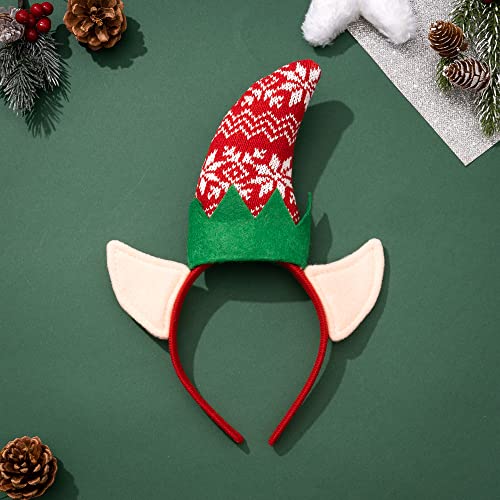 Madison Tyler Christmas Santa Claus and Christmas Tree Bouncing Headband | Cute Soft Headbands for Christmas Party | Holiday Gifts fo Women