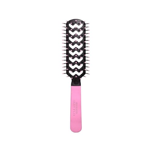 **Cricket Hair Brush - Static-Free Fast Flo Vent for Effortless Blow Drying & Styling | Light Pink**