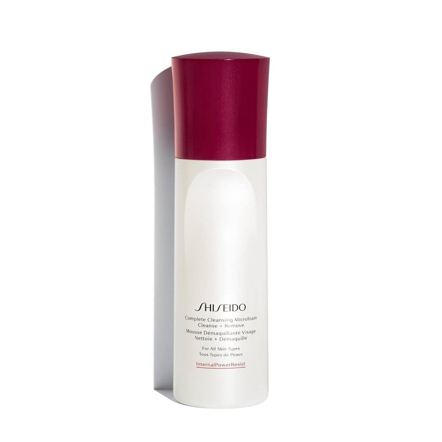 Shiseido Complete Cleansing Microfoam - Light Foaming Cleanser for Smooth, Hydrated Skin - 180 mL