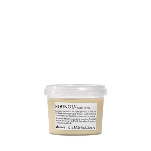 Davines NOUNOU Conditioner - Hydrating Deep Conditioner for Damaged & Dry Hair | Replenishes Chemically Treated Hair