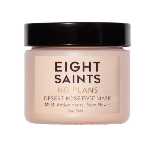 Eight Saints No Plans Clay Face Mask - Natural Pore Reducing Facial Mask for Blemishes & Acne | 2 Ounces