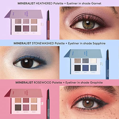 bareMinerals Mineralist Lasting Eyeliner, Aquamarine, Vegan, Cruelty-Free & Dermatologist-Tested