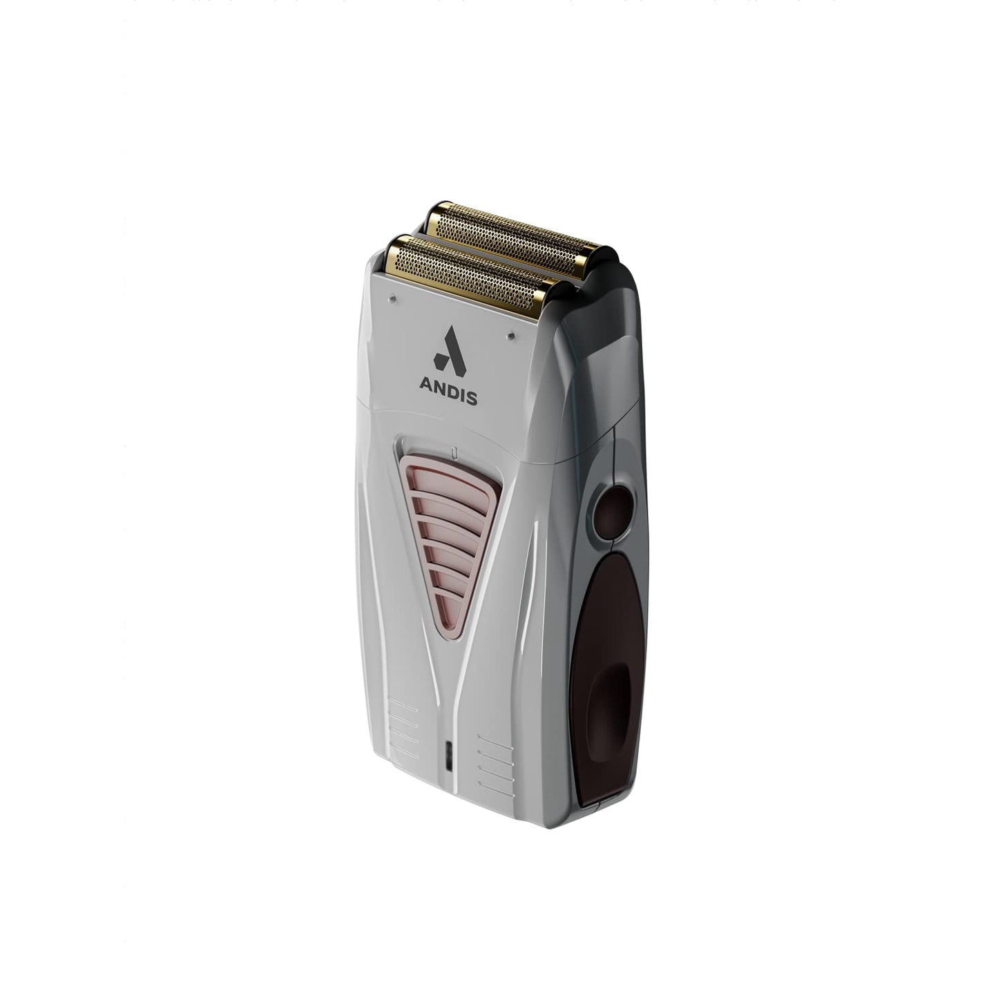 Andis TS-1 Pro Foil Lithium Titanium Shaver - Cord/Cordless, Smooth Shaving, Gray Finish