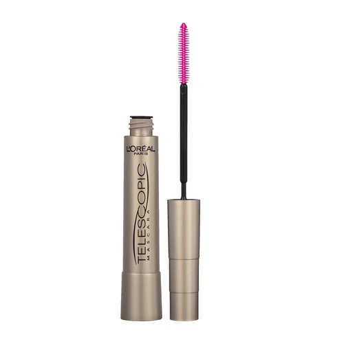 L’Oreal Paris Telescopic Mascara - Volume & Length Formula, Washable, Black Brown, 0.27 Fl Oz.