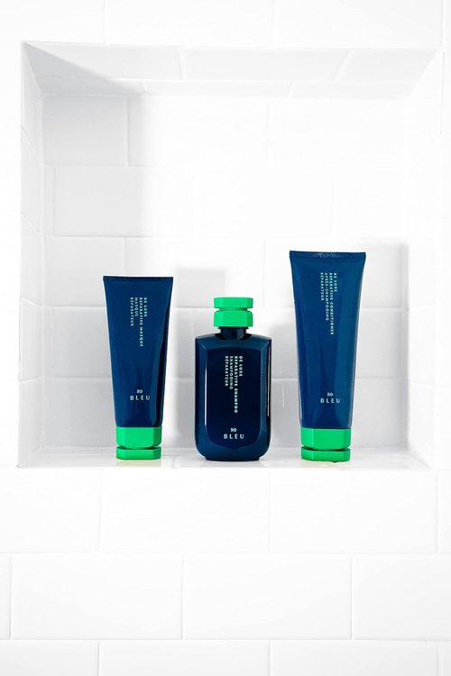 R+Co BLEU De Luxe Reparative Shampoo – Reparative Cleanse for Coarse, Fragile & Damaged Hair – Hydrates, Strengthens, & Repairs – Seals Cuticles, Improves Texture & Elasticity – Sulfate-Free