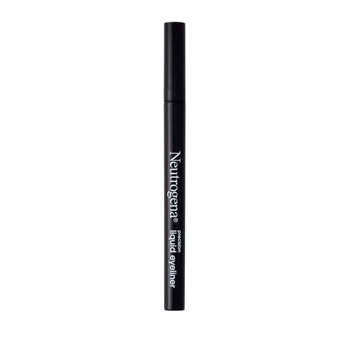 Neutrogena Precision Liquid Eyeliner - Hypoallergenic, Smudge & Water-Resistant - Jet Black, 0.013 fl. oz