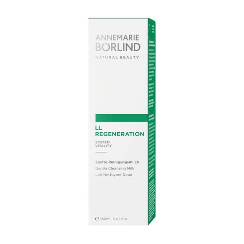 ANNEMARIE BÖRLIND – LL Regeneration Cleansing Milk – Natural 2-in-1 Facial Cleanser & Makeup Remover | 5 Oz