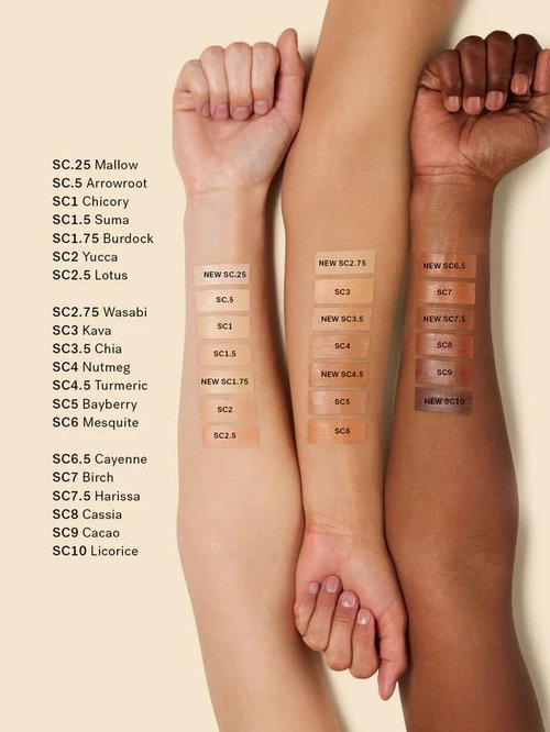 ILIA - True Skin Serum Concealer | Non-Comedogenic & Vegan Formula, Reduces Dark Circles (Cassia SC8, 0.16 oz)