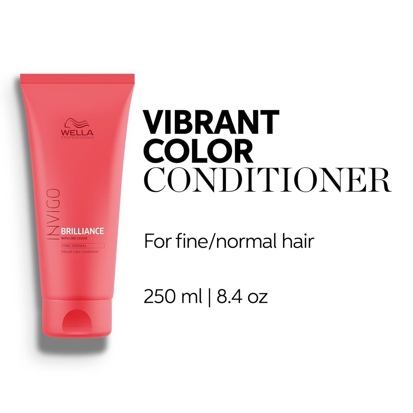Wella Professionals Invigo Brilliance Shampoo & Conditioner - Color Protection for Fine/Normal Hair | EIMI Sugar Lift Spray for Volume & Natural Lift