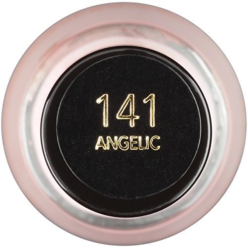 Revlon Nail Enamel - Chip Resistant Nail Polish with Glossy Shine Finish | Pink 141 Angelic, 0.5 oz