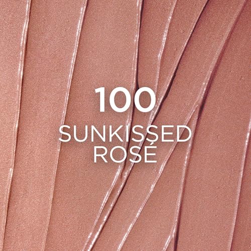 L'Oreal Paris Lumi Bronze Le Stick Soleil Bronzer Stick, Cream-To-Powder Bronzer For A Sunkissed Face Makeup Glow, 100 Sunkissed Rosé