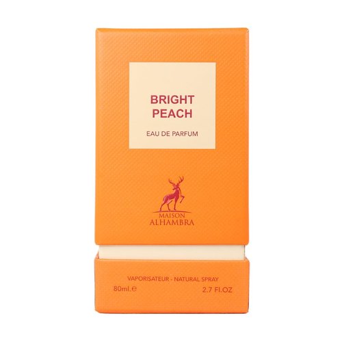 Maison Alhambra Bright Peach Eau De Parfum - 2.7 Oz | Invigorating Fruity Fragrance