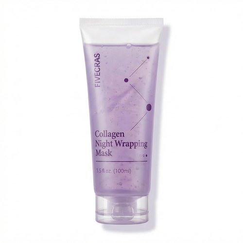 Night Wrapping Mask - Firming Peel-Off Face Mask for Deep Hydration & Pore Refining - Professional Skin Smoothing Treatment
