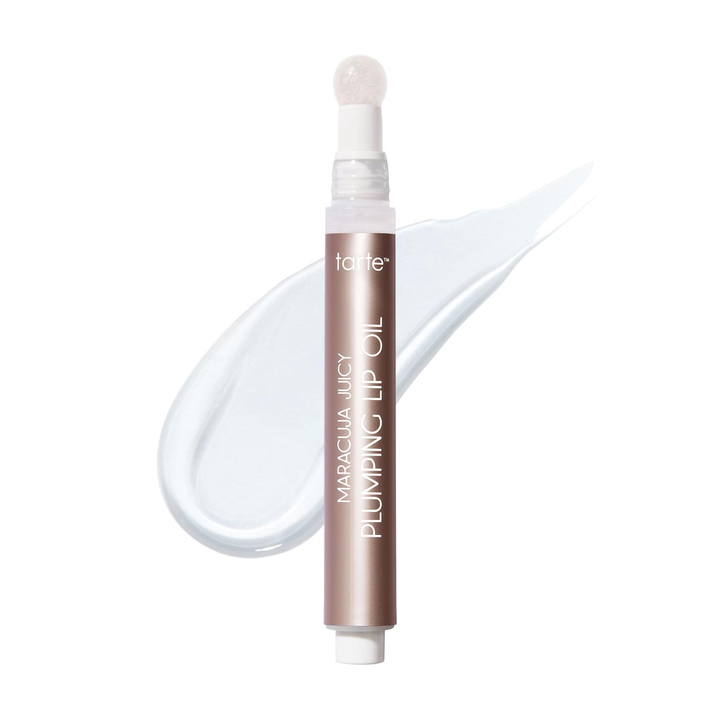 tarte maracuja juicy plumping lip oil - Hydrating & Volumizing Lip Plumper Gloss Balm with Nourishing Hyaluronic Acid & Vitamin E, Plumps & Moisturizes, Vegan & Cruelty Free