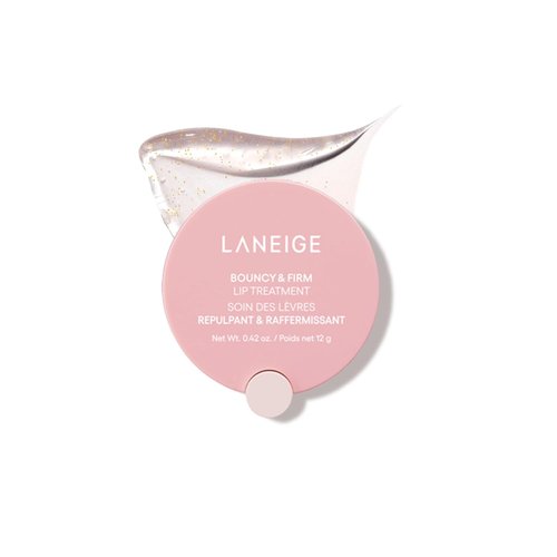 LANEIGE Bouncy & Firm Lip Treatment - Plumping Lip Care with Peony, Collagen & 5D Hyaluronic Acid