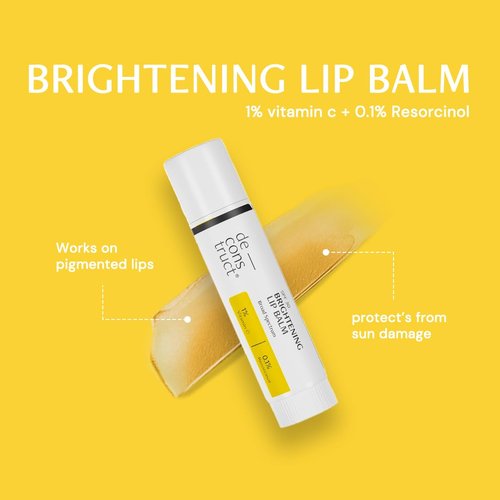 Deconstruct Glow Guard Duo - Brightening Lip Balm (4g) & SPF 50+ Gel Sunscreen (50g) | Perfect for All Skin Types