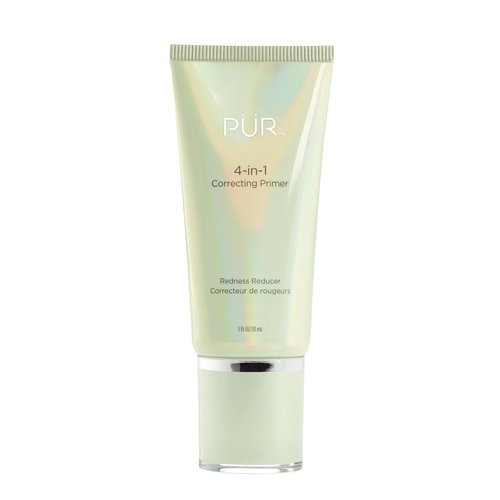 PÜR MINERALS 4-in-1 Correcting Primer - Redness Reducer & Hydrating Makeup | 1 Fl Oz, Vegan-Friendly