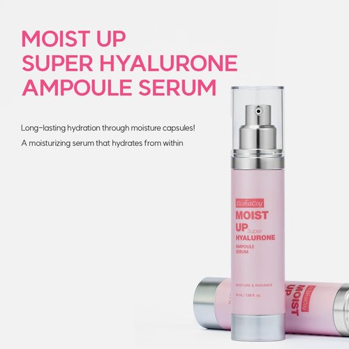 Elishacoy | Moist Up Super Hyalurone Serum - Deep Hydration & Elasticity Booster with Hyaluronic Acid & Collagen | 50ml