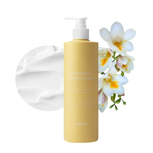 Laferme Laminaria Conditioner - Hydrating & Smoothing Formula for Damaged Hair | 16.9 Fl Oz, Pear & Freesia