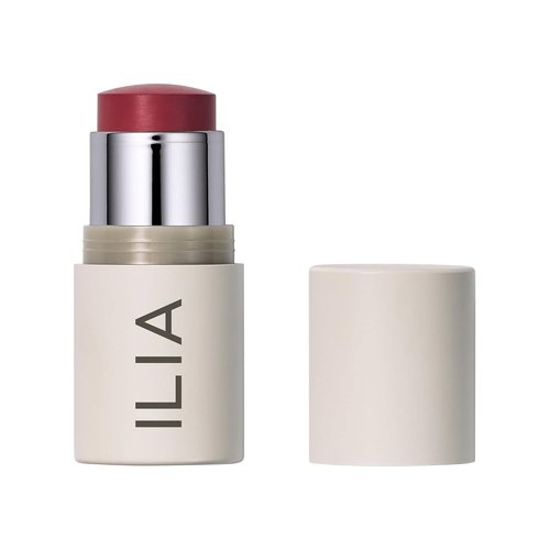 ILIA Multi-Stick - Buildable Creamy Color for Lips & Cheeks | Nourishing, Vegan Formula | A Fine Romance, 0.15 oz