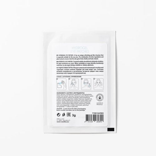 Regine Switzerland Hydrogel Eye Patches - Moisturizing Under Eye Masks for Dark Circles & Puffiness