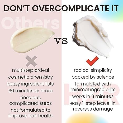 Skiennix Hair Mask - Leave-In Treatment for Damaged Hair | Molecular Bonding for Growth & Repair | Frizz Control