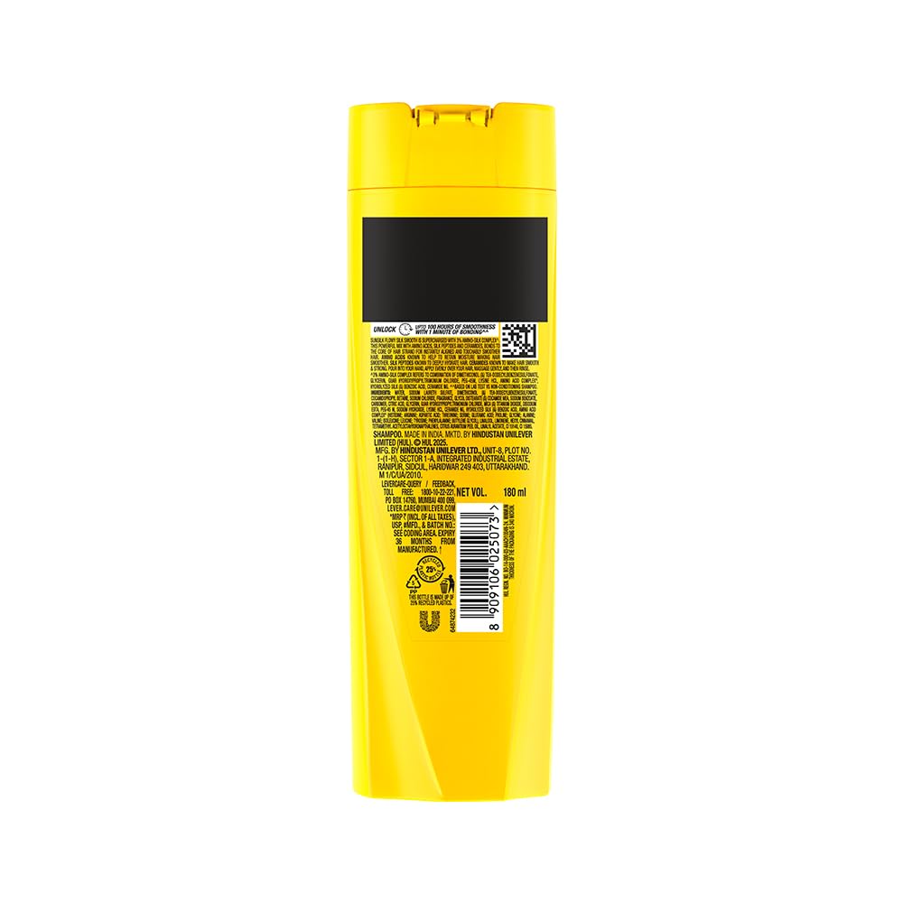Sunsilk Nourishing Soft & Smooth Shampoo - 180ml | Achieve Silky Hair with Hydration