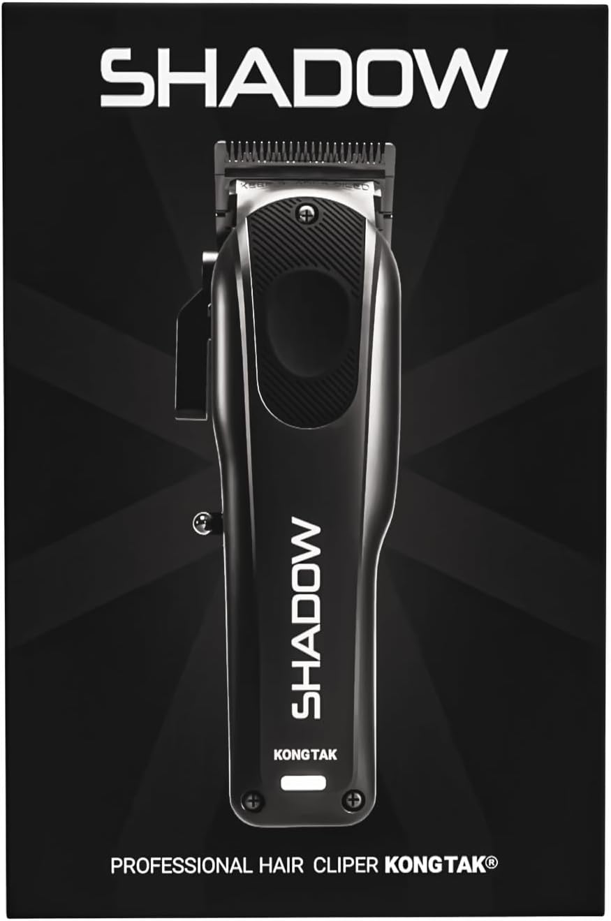 Shadow Professional Hair Clipper - Super-Torque Rotary Motor & FAPER DLC Blade | Precision Cutting