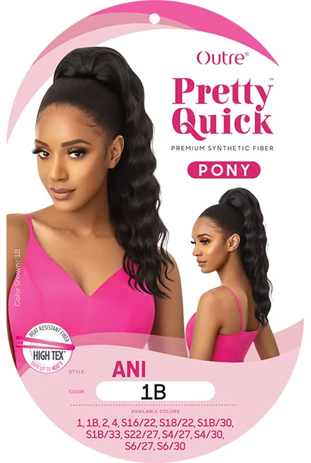 Outre Pretty Quick Pony Heat Resistant Fiber High Tex Safe Up To 400F ANI (S22/27)