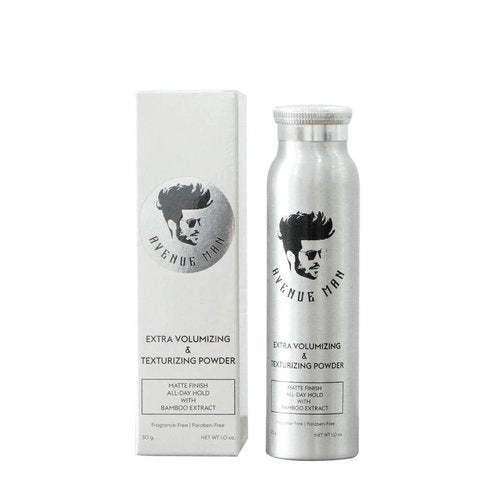 Avenue Man Extra Volumizing & Hair Texture Powder for Men - Matte Finish Hair Styling Powder For Men - All-Day Hold, Bamboo Extract Texturizing Dust - No Shine Volumizing Boost