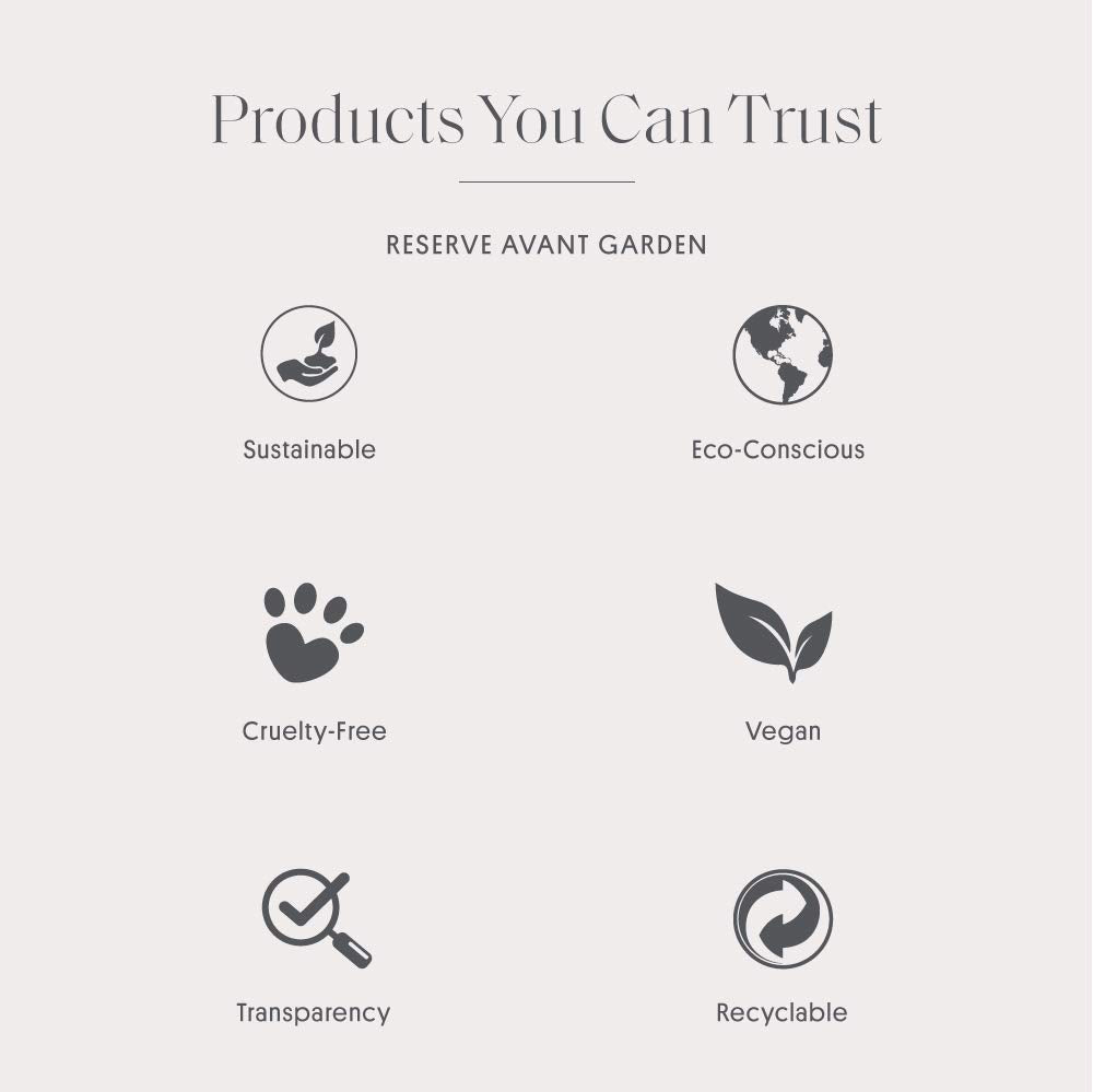 CLEAN RESERVE Avant Garden Eau de Parfum - Luxury Fragrance with Sustainable Ingredients | 3.4 oz/100 mL