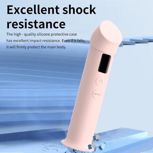 Age-R Silicone Protective Case - Durable Pink Cover for Booster Pro Device