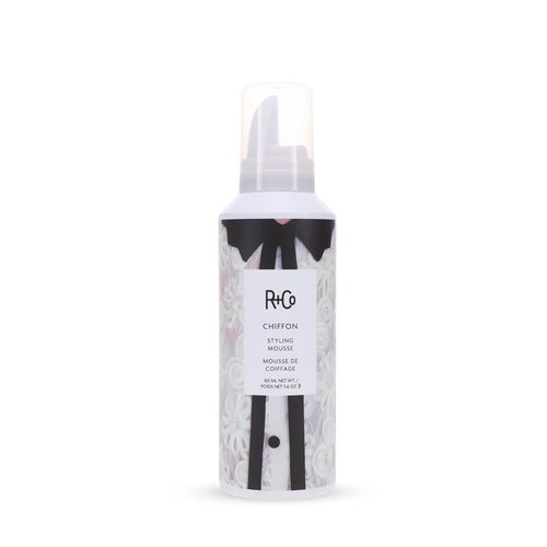 R+Co CHIFFON Styling Mousse - Lightweight Hair Foam for Volume & Texture | Suitable for All Hair Types