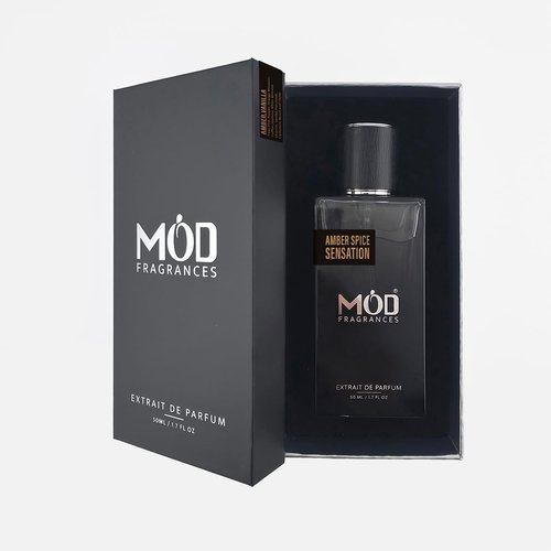 Mod Fragrances Amber Spice Sensation Perfume - Long Lasting Women's Fragrance | 50ml Extrait De Parfum