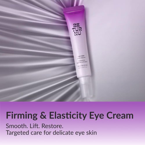 Regine Switzerland Firm Eye Cream - Anti-Wrinkle Moisturizer with Peptides & Bakuchiol | 0.67 fl oz