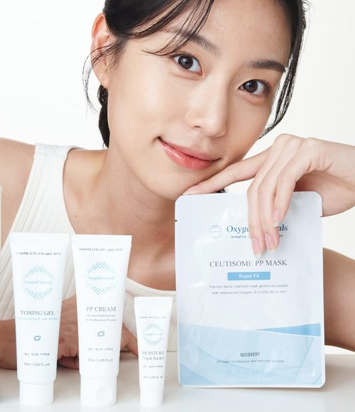 OxygenCeuticals SOS PP Kit - Post Laser Skin Care Gel, Serum & Cream for Moisturizing & Repair