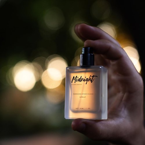 RawChemistry Midnight Cologne for Men - Pheromone Infused Fragrance for Attraction - 3.4 oz