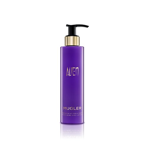 Mugler Alien Body Lotion - Floral & Woody Scent - Enriched with Jasmine, Wood, and Amber - 6.7 Fl Oz