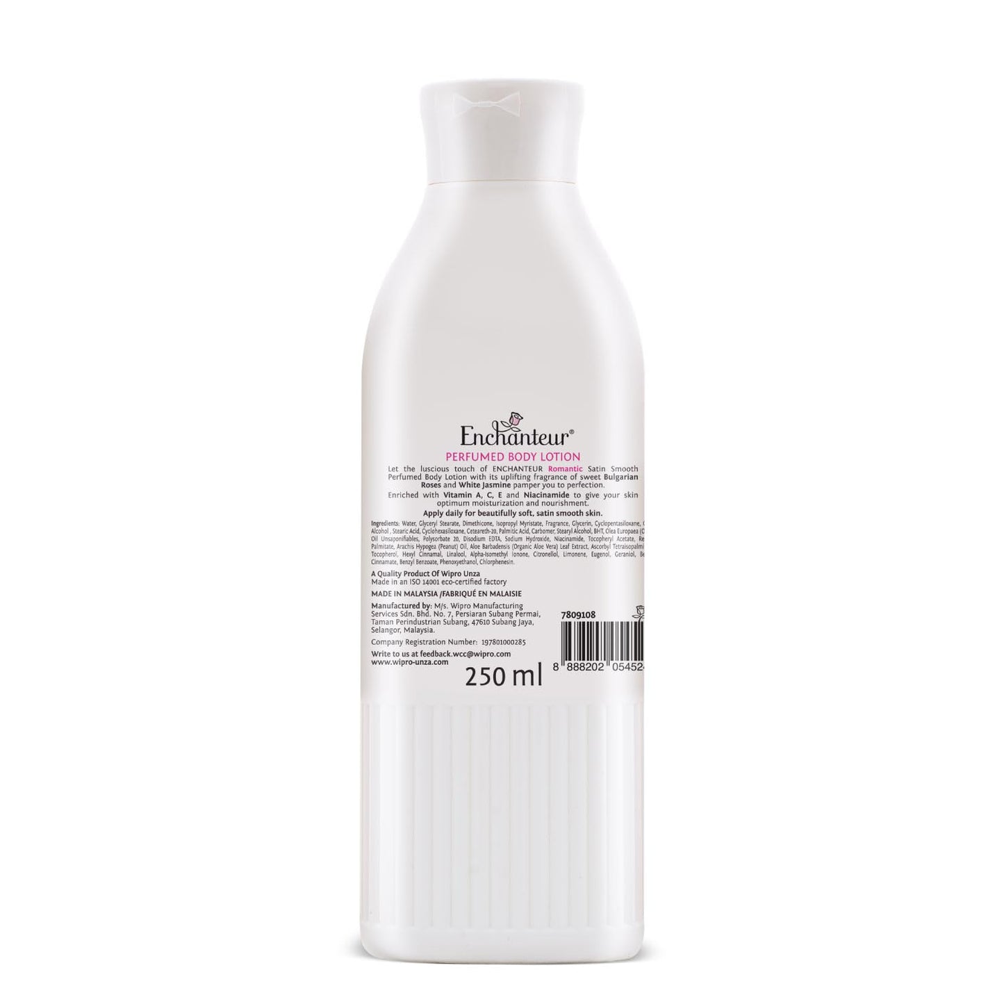 Enchanteur Perfumed Body Lotion - Moisture Silk Formula for Silky Skin | 250 ml
